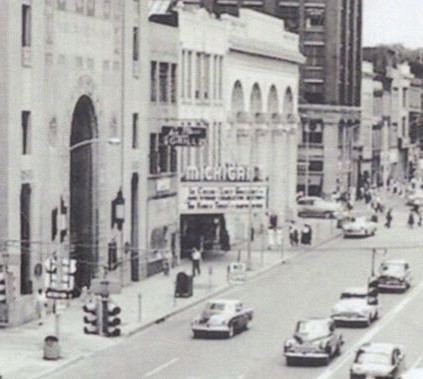 Michigan Theatre - Post Card View